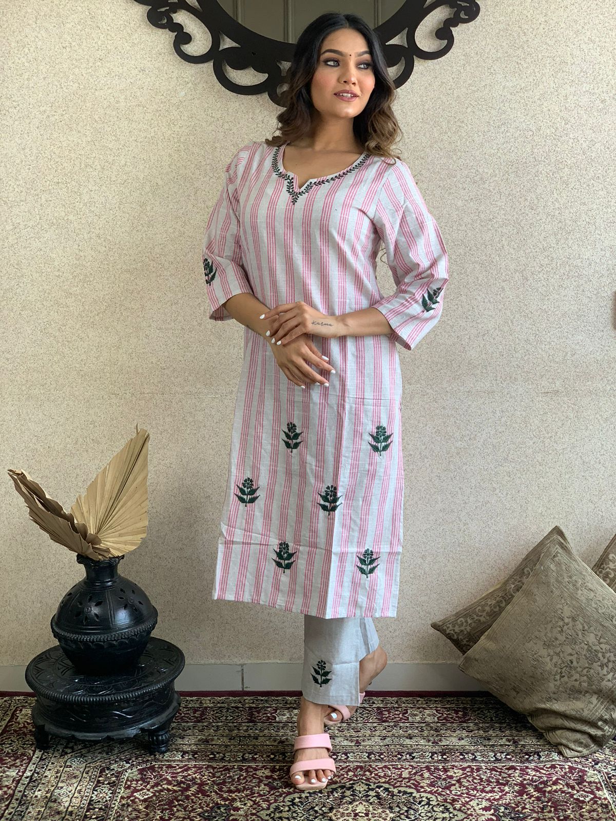 Beautiful Women Mustard Poly Georgette Bling it On Kurta Set