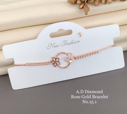 Women Rose Gold Bracelet