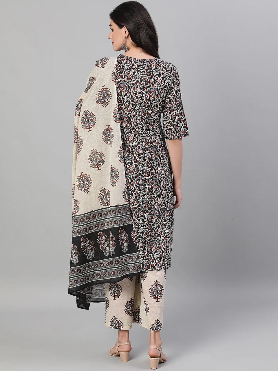 Daily Wear Superhit Cotton With Digital Printing Kurti Pent Set