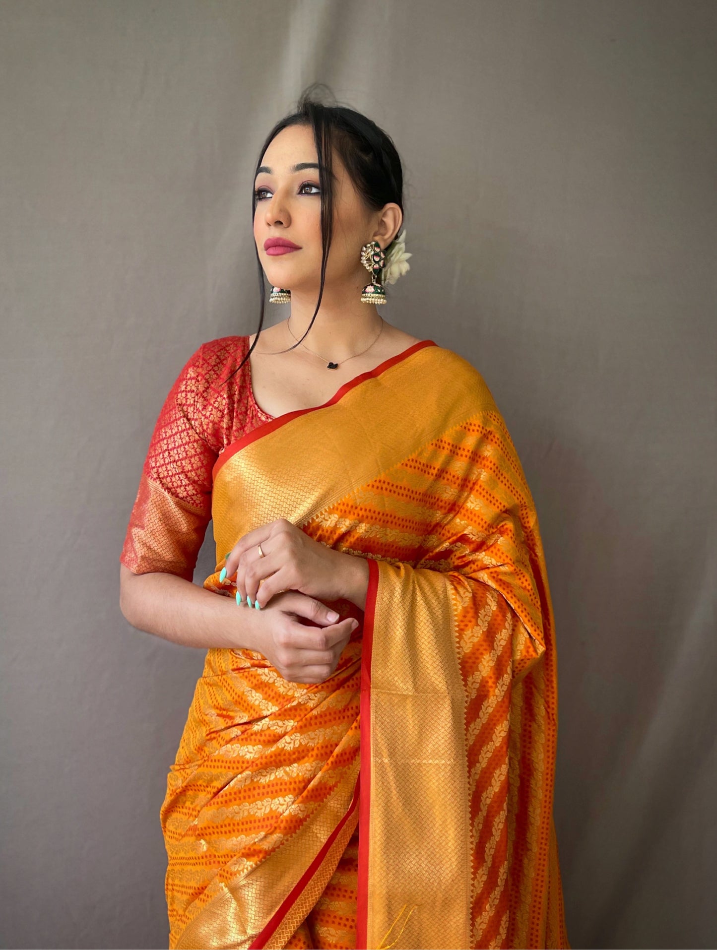 Yellow Beautiful Patola Sarees