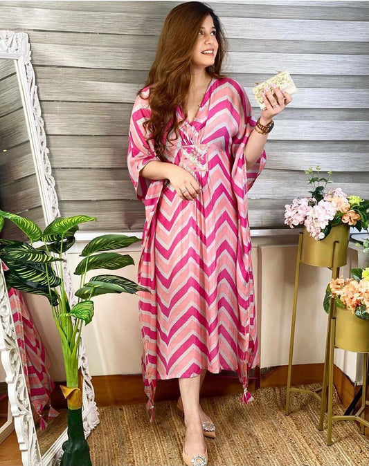 Beautiful Muslin Cotton kaftan
