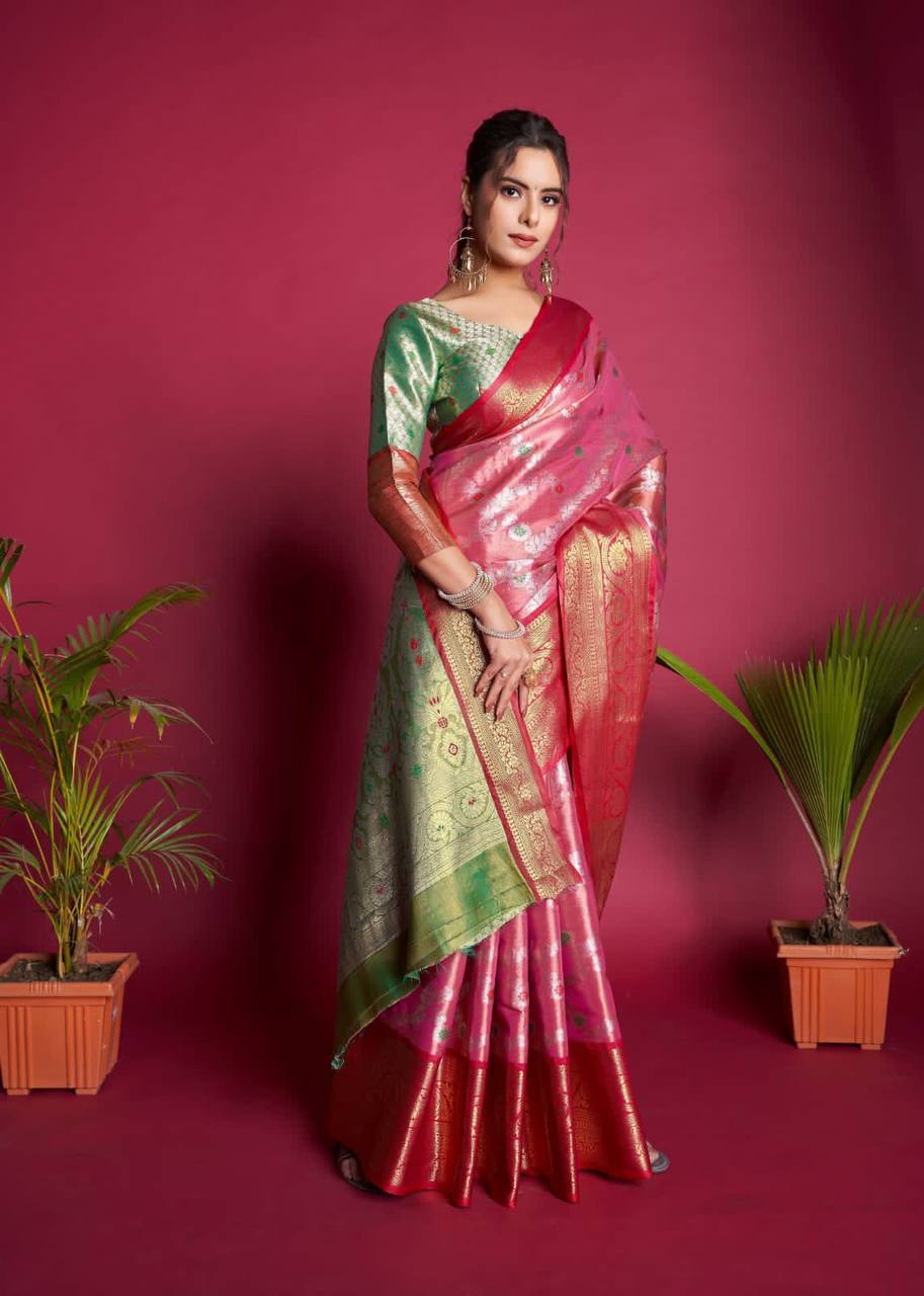 Rani Soft Kanjivaram Silk Saree