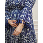 Beautiful Comfortable Blue Colour Printed Gown