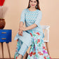 Beautiful Naira Cut Kurti With pent Set