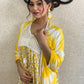 Beautiful Lemon Yellow Kurta & Pant With Dupatta