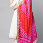 Women's Beautiful Rayon Lurex Kurta With Dupatta And Bottomwear