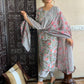Latest Traditional Flower Print Bandhani Afgani kurta With Pant