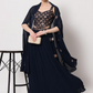 Embellished Semi-Stitched Lehenga & Unstitched Blouse With Dupatta