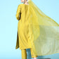 Viscose Rayon Fabric Embroidery Work Kurta Set