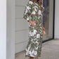 Elegant in Green: A Timeless Floral Statement