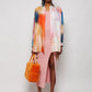 Dreamy Watercolor Hues: Artistic Oversized Shirt Elegance