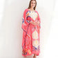 Vibrant Pink Artistic Kaftan – A Fusion of Elegance and Bold Design
