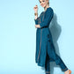 Viscose Rayon Fabric Embroidery Work Kurta Set