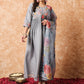 Viscose Rayon Embroidery Work Kurta Set With Dupatta