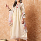 Viscose Rayon Embroidery Work Kurta Set With Dupatta