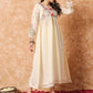 Viscose Rayon Embroidery Work Kurta Set With Dupatta