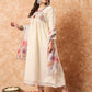 Viscose Rayon Embroidery Work Kurta Set With Dupatta