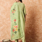Viscose Rayon Embroidery Work Kurta Set With Dupatta