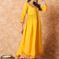 Viscose Rayon Embroidery Work Kurta Set With Dupatta
