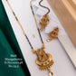 Fancy Matt Gold Women Mangalsutra Set