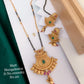 Fancy Matt Gold Women Mangalsutra Set