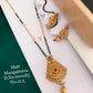 Fancy Matt Gold Mangalsutra Set