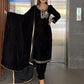 Black Velvet Suit Set