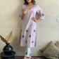 Beautiful Women Mustard Poly Georgette Bling it On Kurta Set