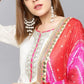 Women's Beautiful Rayon Lurex Kurta With Dupatta And Bottomwear