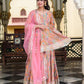 Women Gota pati Embroidered and Printed Cotton Kurta set