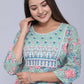 Cotton Printed and Heavy Embroidery Work Kurta Set