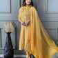 Beautiful Cotton Collar Kurta With Embroidered Lace Work