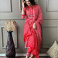 Beautiful Cotton Collar Kurta Set With Embroidered Lace Work