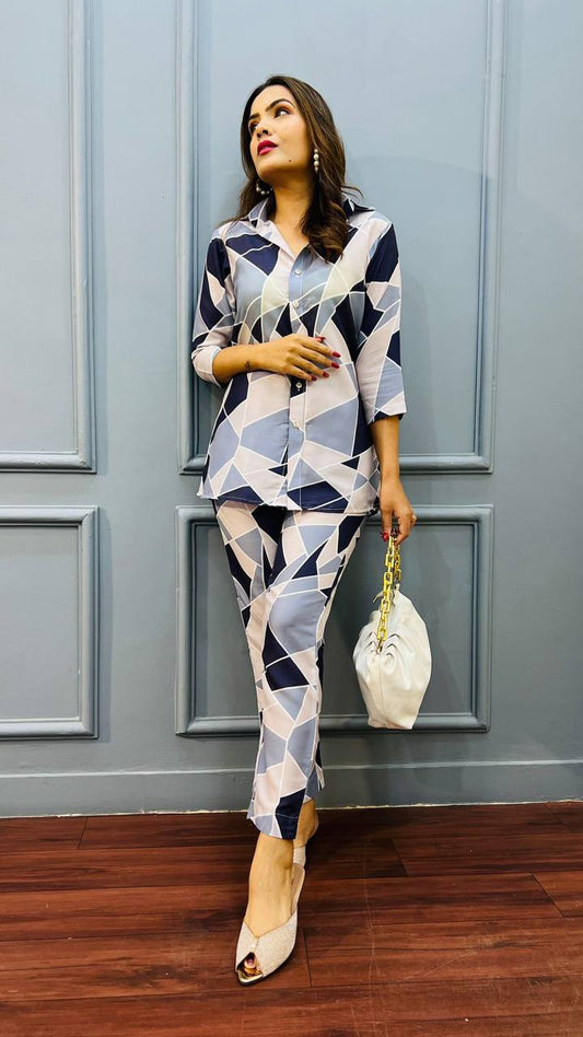 Women Pure Muslin Co-ord Set