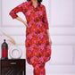 Rayon Digital Printed Co-Ord Kurta Set