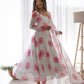 Georgette Printed Kurta Set With Dupatta