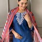 Gorgeous Cotton Kurta With Dupatta Set