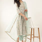 Women  Sequence Embroidered and Printed Cotton Kurta set