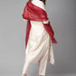 Cotton Blend  Embroidery Work Kurta Set With Dupatta