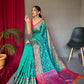Blue Soft Rangeen Patola Silk Saree
