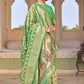 Soft Silk Bandhani Saree With Pure Jari Work