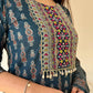Beautiful Straight kurti with  solid maching pant and dupatta kurta set