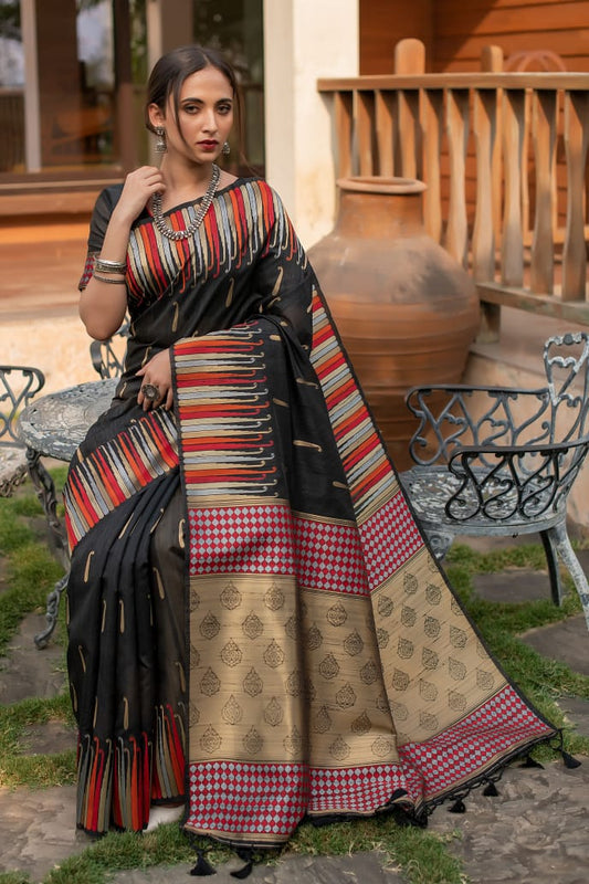 Beautiful Pure Silk Weaving Saree