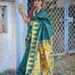 Emerald Paithani Pure Silk Handloom Saree