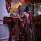 Purple Soft Banarasi Silk Saree