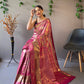 Heavy Silk Pure Maroon Saree