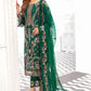 Green Faux Georgette Salwar With Nazmin Dupatta Set