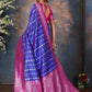 Blue Traditional Pure Kanjivaram Handloom Silk Saree