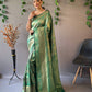 Heavy Silk Pure Green Saree