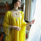 Gorgeous Yellow  Faux Georgette Top and Bottom With Dupatta